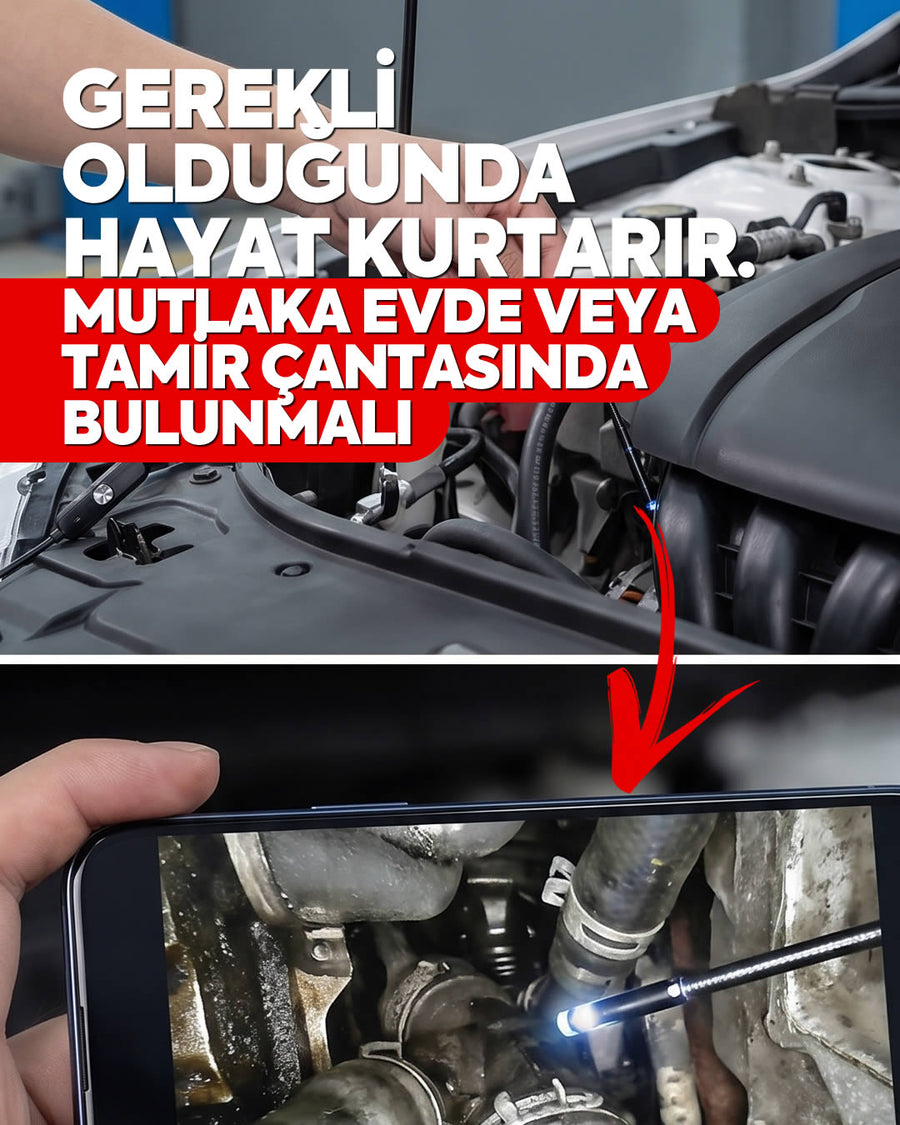 PROFESYONEL ENDOSKOP KAMERA