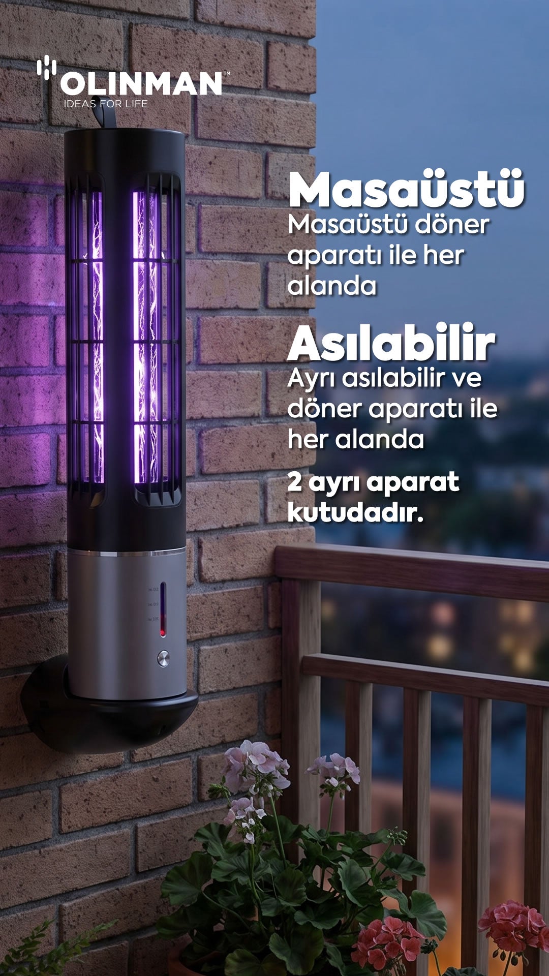 200 m² Devasa Etki Alanı: İçeride ve Dışarıda Tam Koruma
