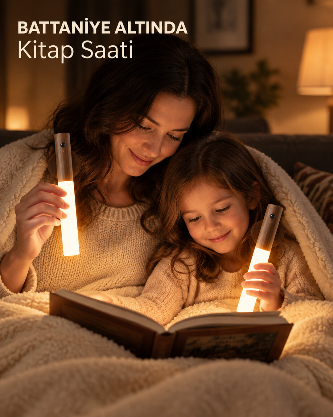 Sensörlü akıllı LED lamba kare 1